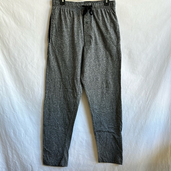 George charcoal gray heather drawstring lounge pants, size M - Picture 1 of 9